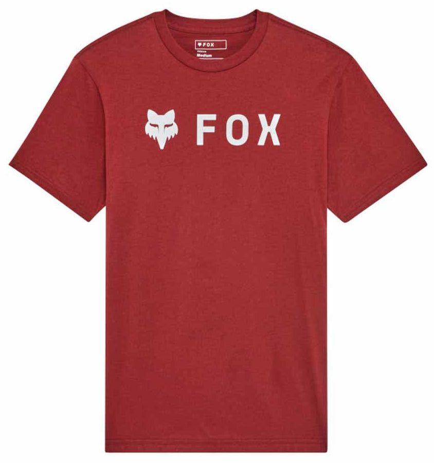 Fox Absolute SS Premium Tee Rust FRONT 