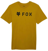 Fox Absolute SS Premium Tee Mustard FRONT 
