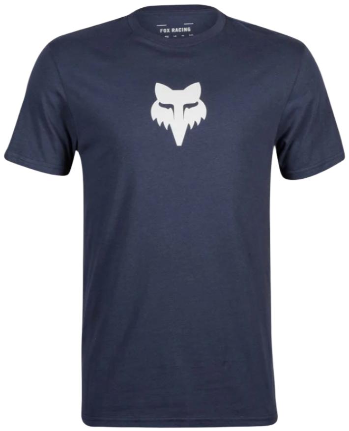 Fox FOX HEAD SS PREM TEE - Midnight FRONT