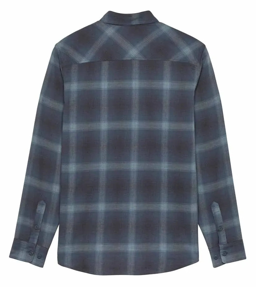 Fox Survivalist Flannel Shirt Gun Pattern BACK 