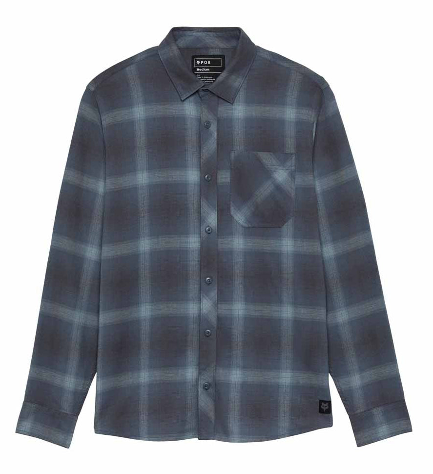 Fox Survivalist Flannel Shirt Gun Pattern FRONT 