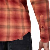 Fox Survivalist Flannel Shirt Rust SLEEVE