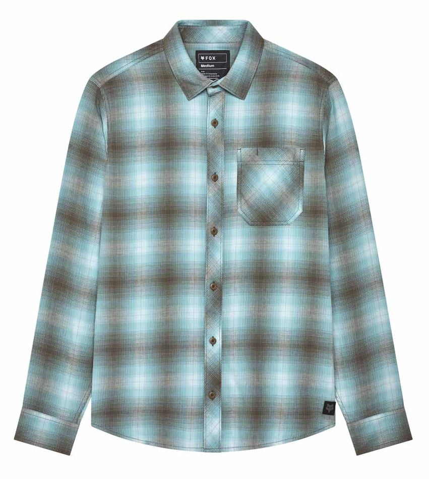 Fox Survivalist Flannel Vintage Wash Shirt FRONT 