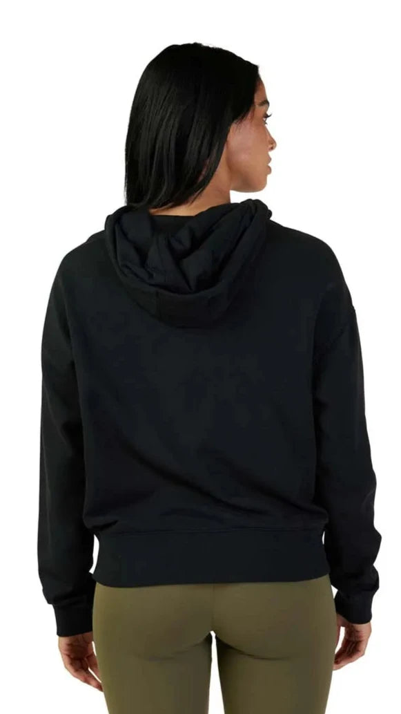 Fox WOMENS SENSORY FLEECE PULLOVER - Black BACK