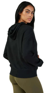 Fox WOMENS SENSORY FLEECE PULLOVER - Black SIDE 