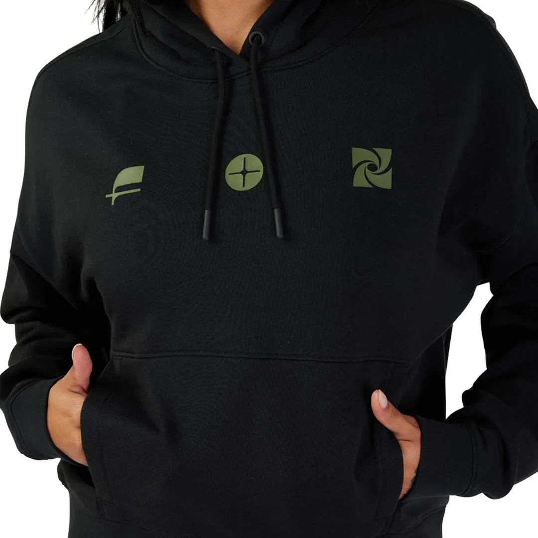 Fox WOMENS SENSORY FLEECE PULLOVER - Black 