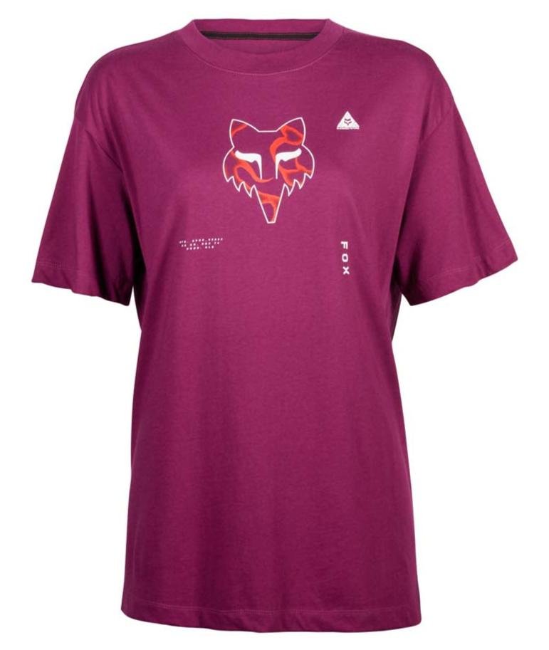 Fox WOMENS WITHERED OS SS TEE - Magnetic 