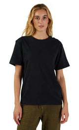 Fox WOMENS LEVEL UP SS TEE - Black FRONT
