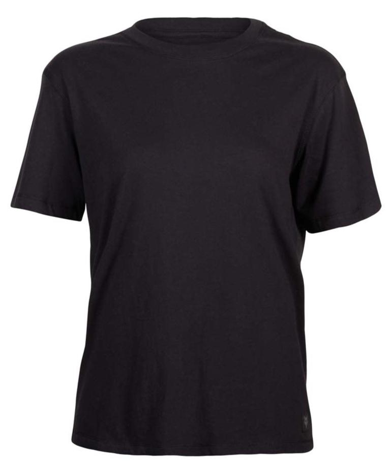 Fox WOMENS LEVEL UP SS TEE - Black FRONT