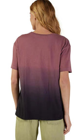 Fox WOMENS SENSORY DYE SS TEE - Cordovan BACK