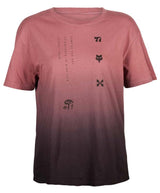 Fox WOMENS SENSORY DYE SS TEE - Cordovan FRONT