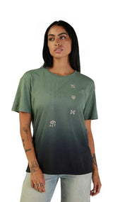 Fox WOMENS SENSORY DYE SS TEE  - Kelp FRONT