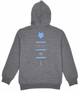 Fox YOUTH MAGNETIC SHERPA FLEECE ZIP - Heather Graphite BACK