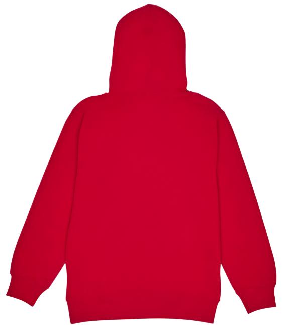 Fox YOUTH ATLAS FLEECE PULLOVER - Flame Red BACK