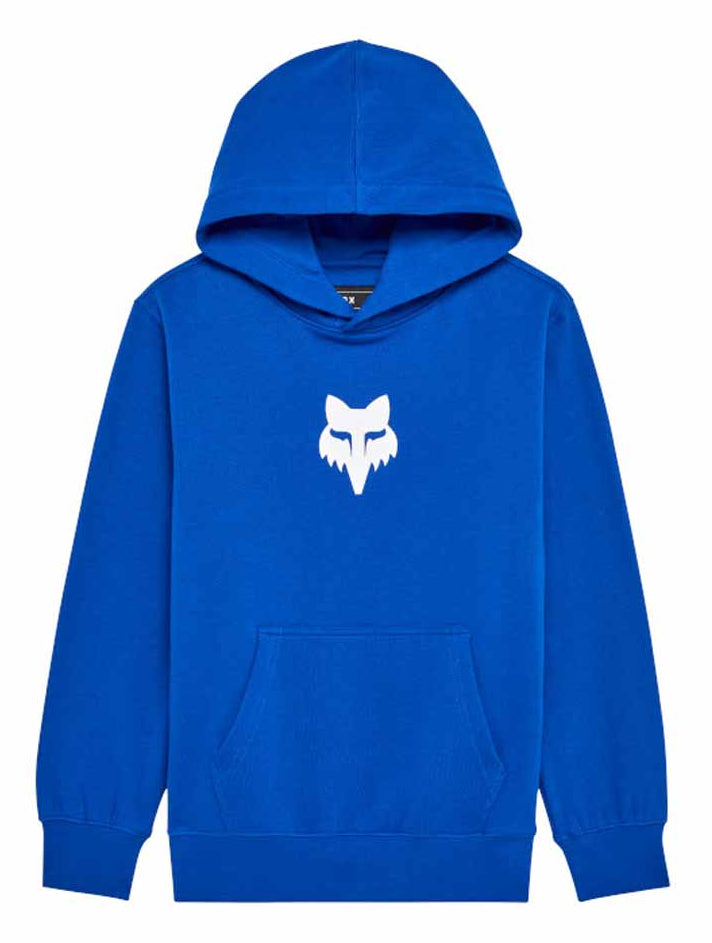 Fox Youth Legacy Fleece Pullover Blue FRONT 