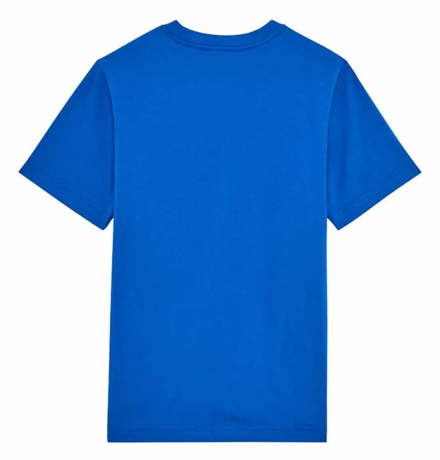 Fox Youth Legacy Short Sleeve Tee Blue BACK 