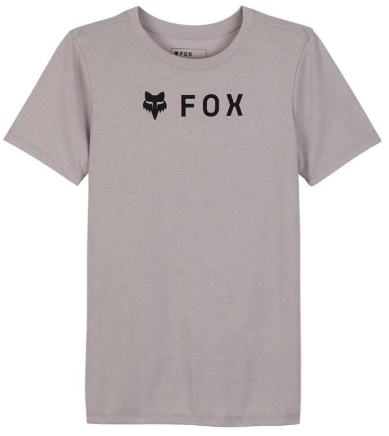 Fox WOMENS ABSOLUTE SS TECH TEE - Stone FRONT