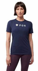 Fox Racing Absolute Short Sleeve Tech Tee Midnight FRONT FACING MODEL