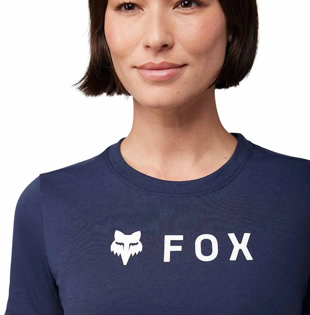 Fox Racing Absolute Short Sleeve Tech Tee Midnight DETAILS