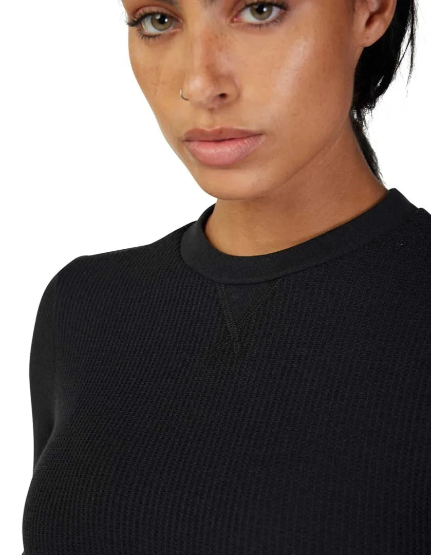 Fox WOMENS HIGH DESERT THERMAL TOP - Black SIDE FRONT