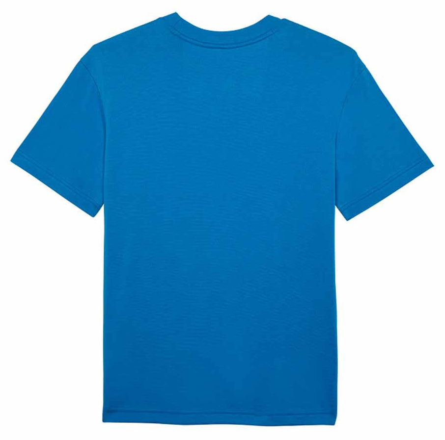 Fox Womens Fox Head Short Sleeve Tee True Blue T-Shirt BACK