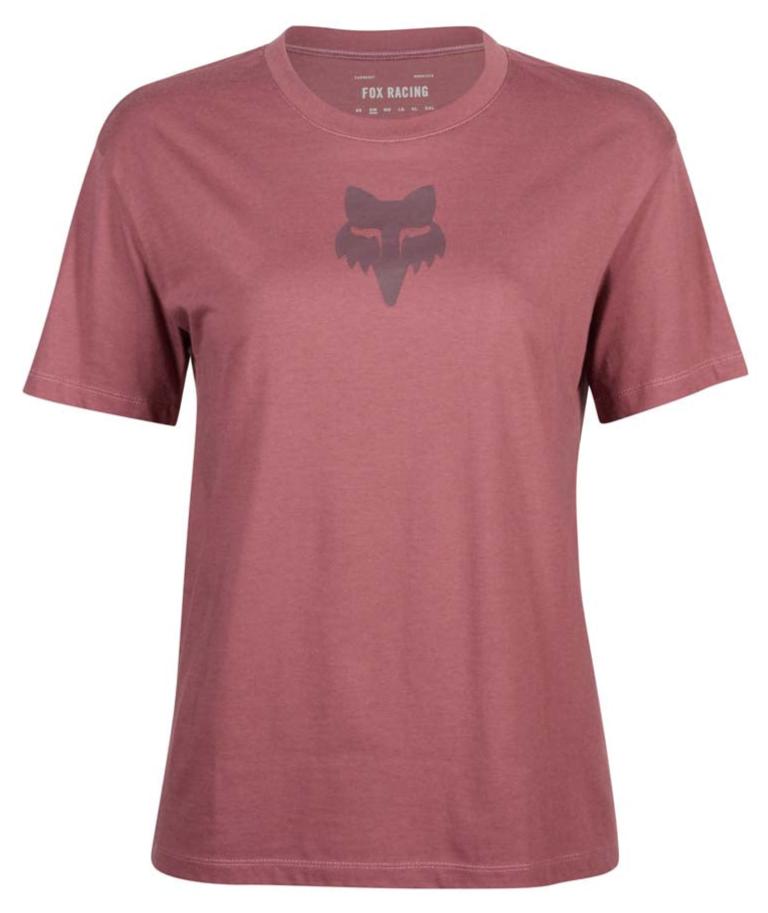 Fox WOMENS FOX HEAD SS TEE - Cordovan FRONT