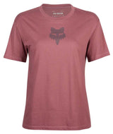 Fox WOMENS FOX HEAD SS TEE - Cordovan FRONT