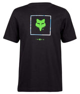 Fox YTH ATLAS Short Sleeve TEE Black FRONT