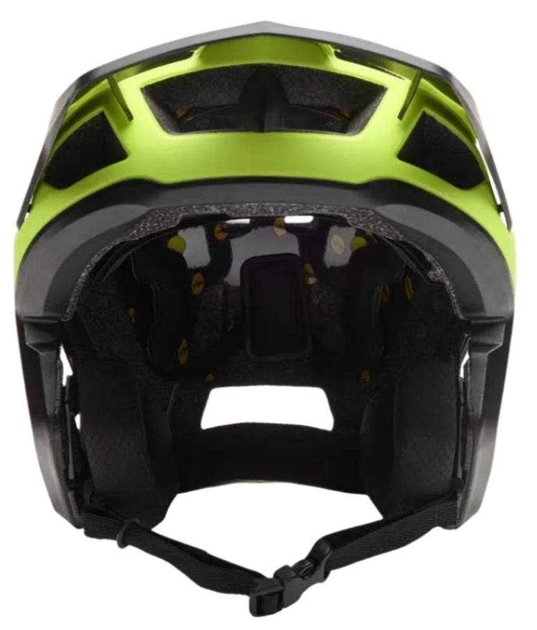 Fox Dropframe HELMET AS Fluro Yellow