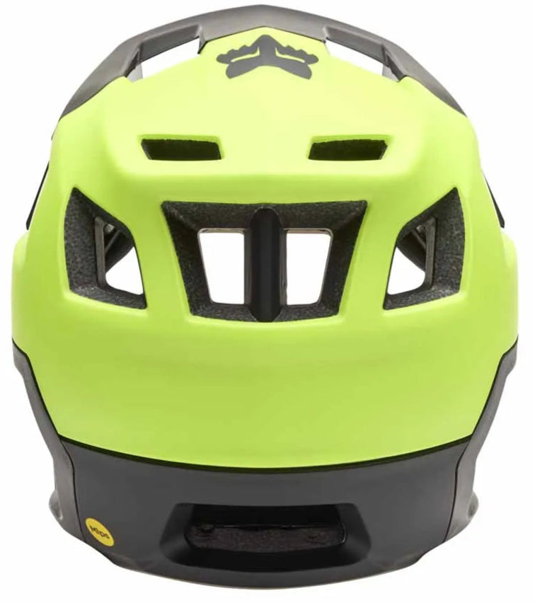 Fox Dropframe HELMET AS Fluro Yellow
