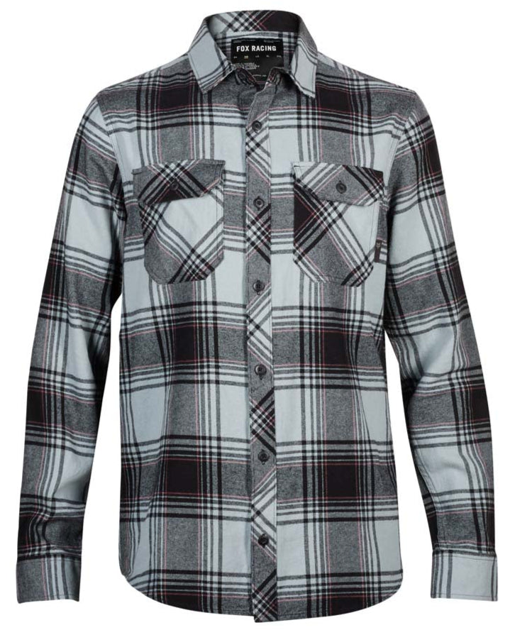 Fox TRAILDUST FLANNEL Gunmetal FRONT