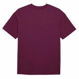 Fox Wordmark OS Short Sleeve Tee Sangria BACK 