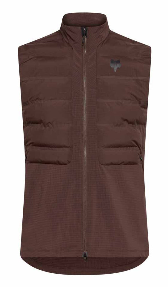 Fox Flexair Fire Vest Cocoa FRONT