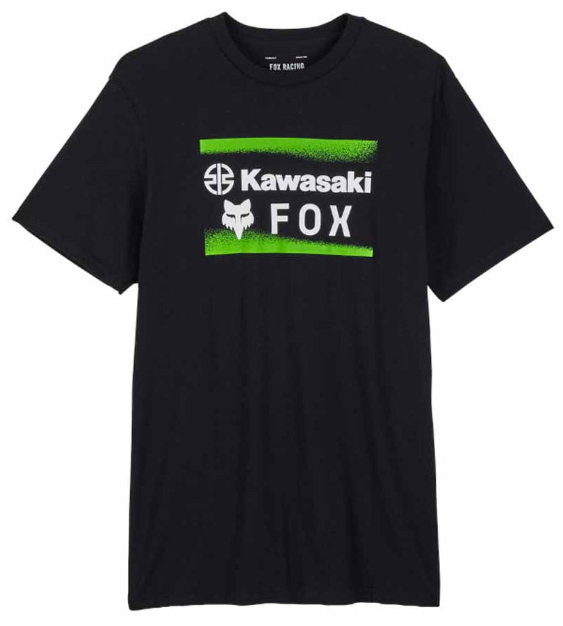 Fox x Kawasaki Premium Short Sleeve Tee Black FRONT