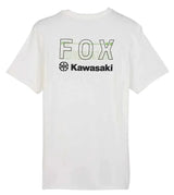 Fox x Kawasaki Premium Short Sleeve Tee II Optic White BACK 