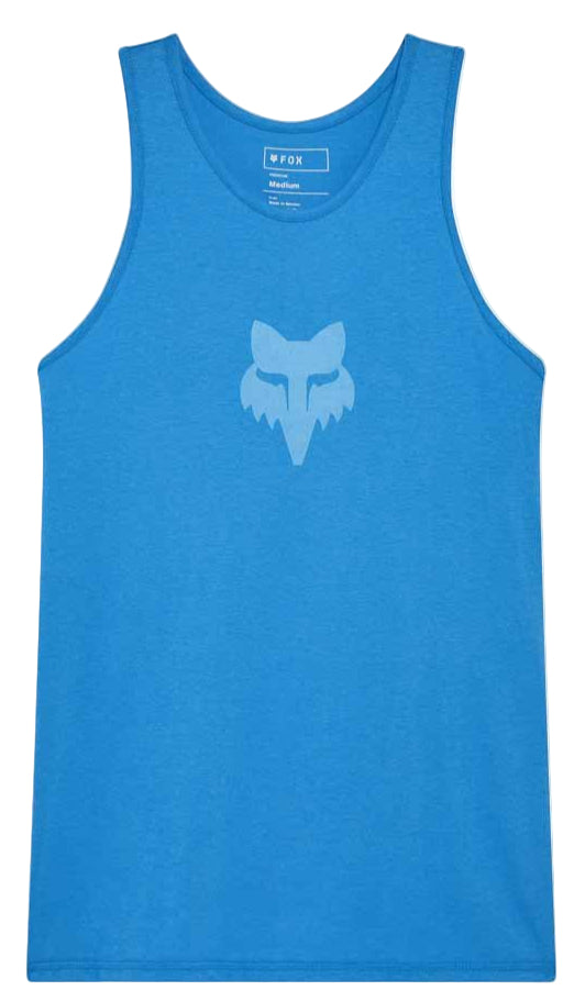 Fox Head Premium Tank True Blue FRONT 