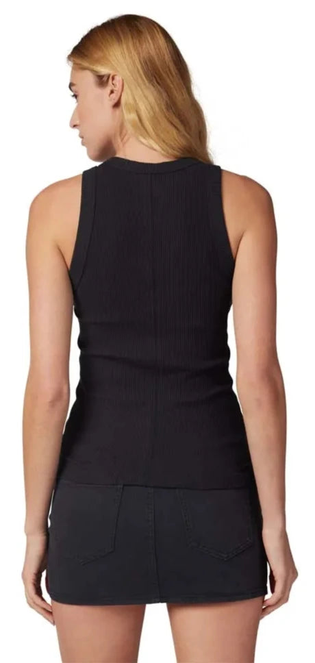 Fox WOMENS WORDMARK RIB TANK - Black BACK