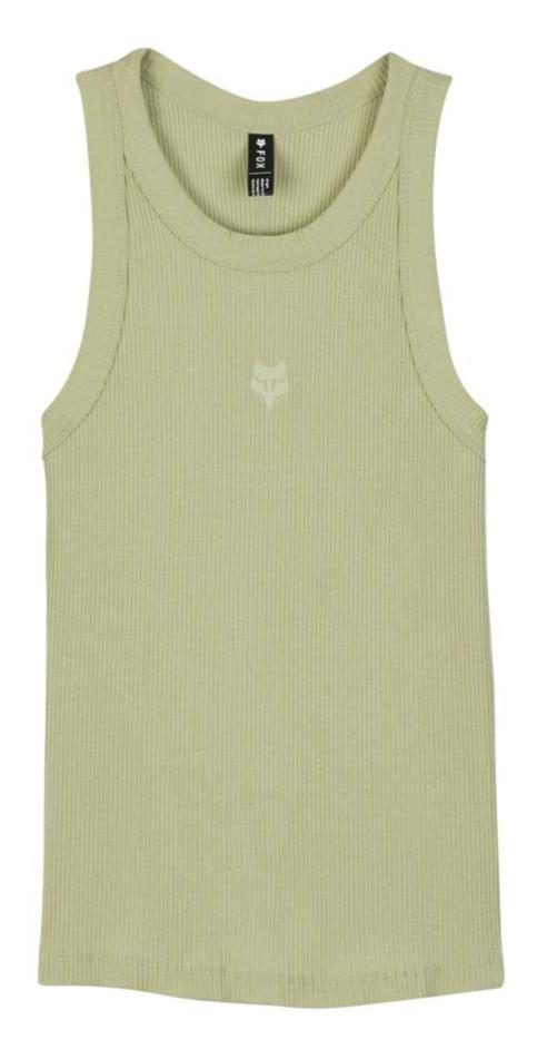 Fox WOMENS WORDMARK RIB TANK - Cactus FRONT