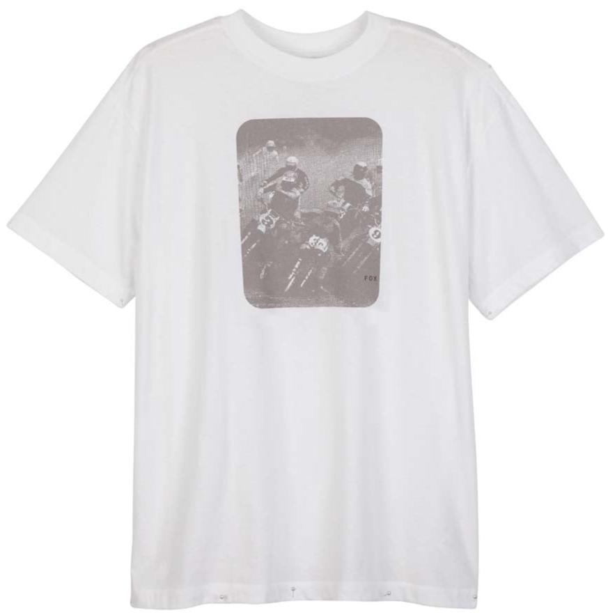 Fox WOMENS FURIOSO SS TEE - White FRONT