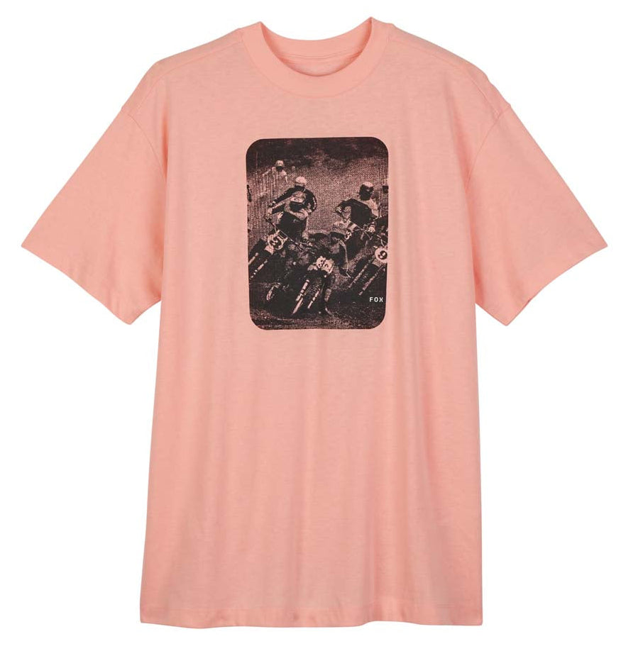 Fox W FURIOSO Short Sleeve TEE Flamingo FRONT