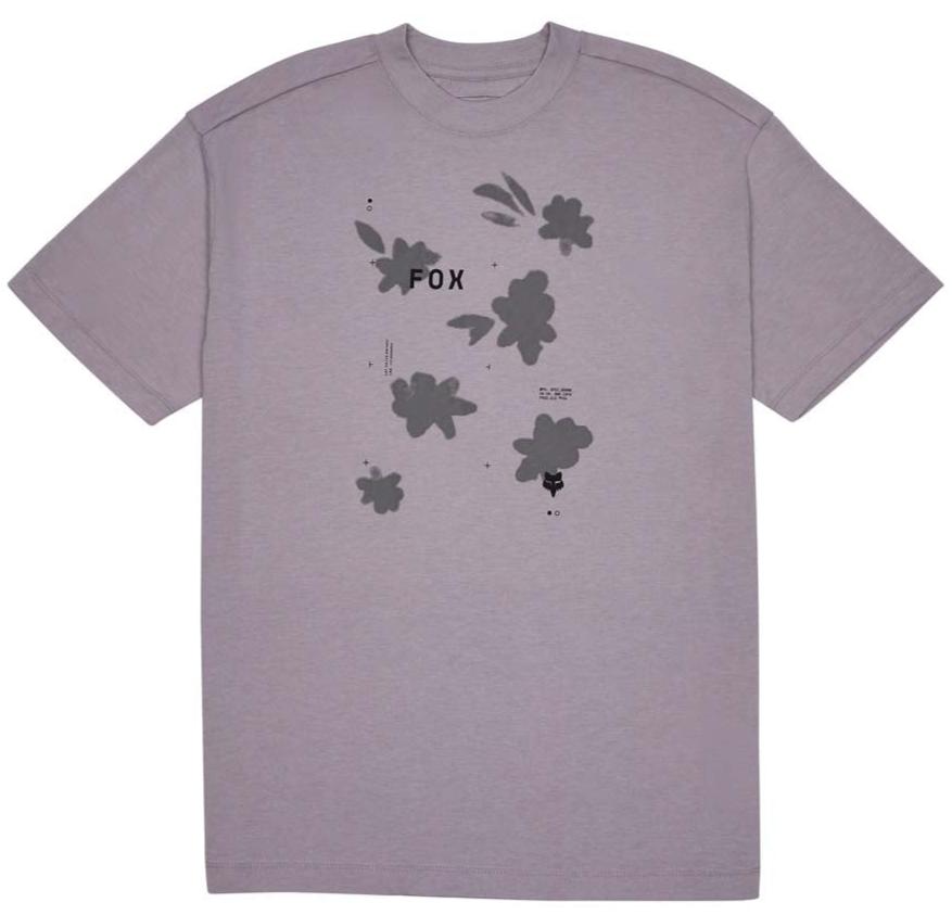 Fox WOMENS BYRD OVERSIZED SS TEE - Stone FRONT