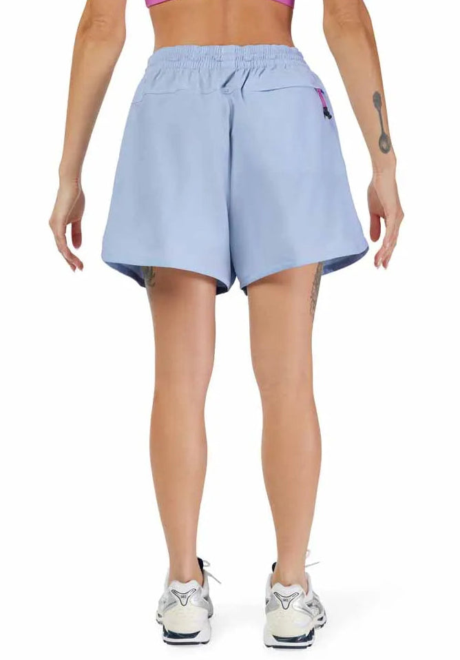 Fox Women's Survivalist Shorts Cashmere Blue BACK FACING MODEL