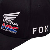 Fox x Honda Flexfit Hat Black