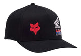 Fox x Honda Flexfit Hat Black