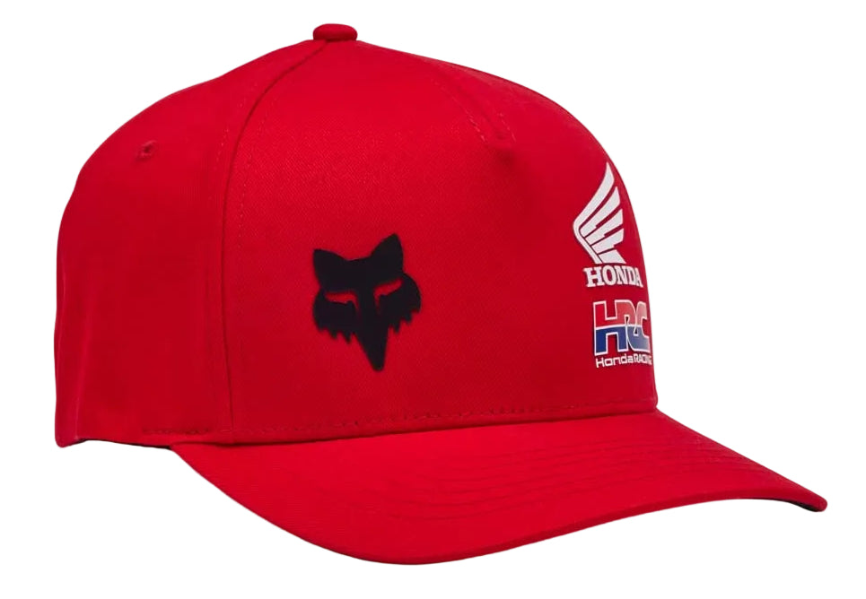 Fox x Honda Flexfit Hat Flame Red