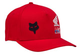 Fox x Honda Flexfit Hat Flame Red