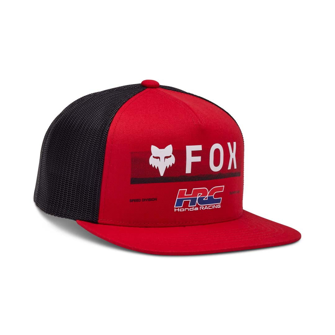 Fox X HONDA SNAPBACK HAT Red – Crooze
