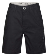 Fox Youth Essex Black Shorts FRONT