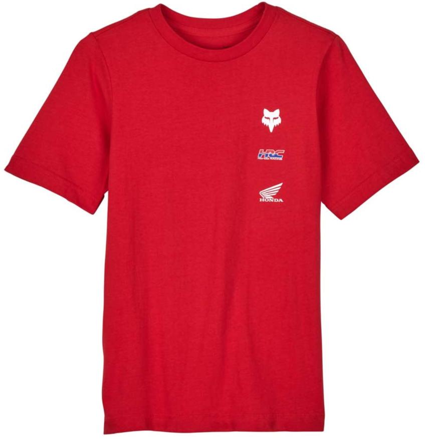 Fox YOUTH FOX X HONDA SS TEE Flame Red – Crooze