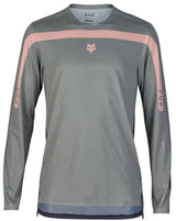 Fox Flexair Aviation LS Jersey Race Grey Vintage FRONT 